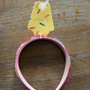 Piper Pink Classic Hair Headband Back to School